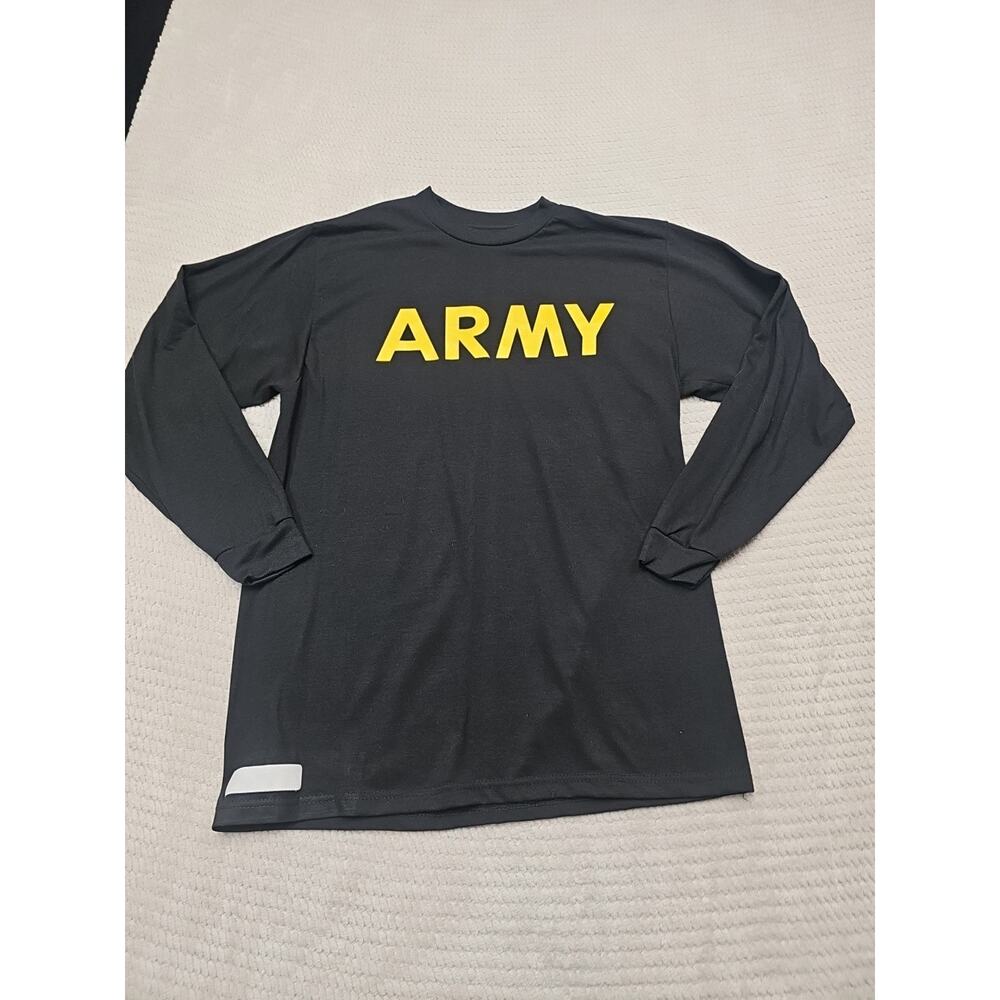 Army Shirt Adult Medium PT Long Sleeve Physcial Fitness